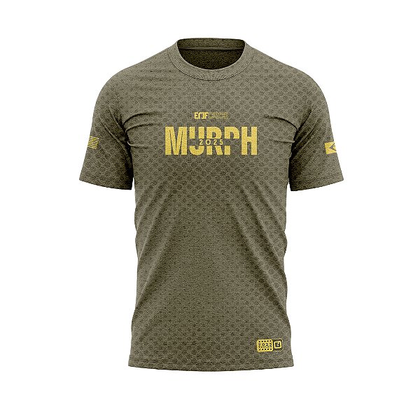 Camiseta "Coleção Murph" MOVIMENTOS VERDE - Enforce Fitness