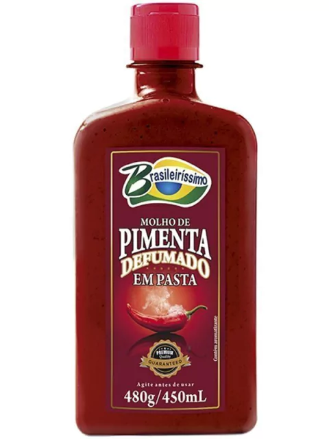 Molho De Pimenta Defumado - Brasileirissimo 450ml