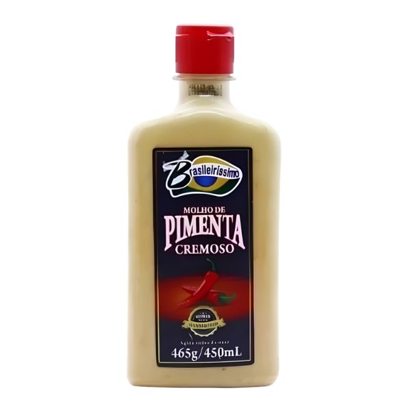 Molho De Pimenta Cremoso - Brasileirissimo 450ml