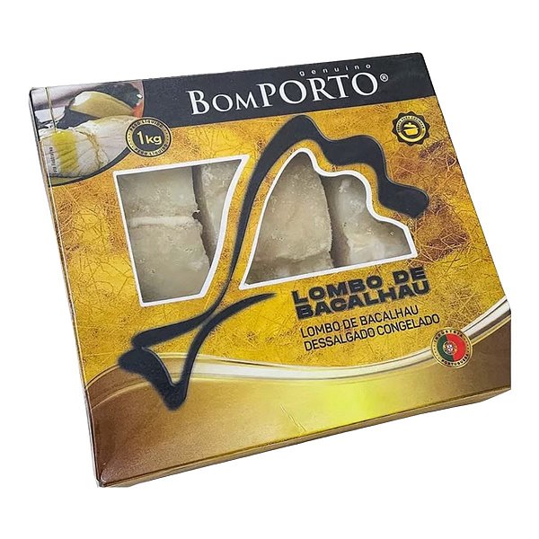 Lombo de Bacalhau Gadus Morhua Dessalgado 1kg