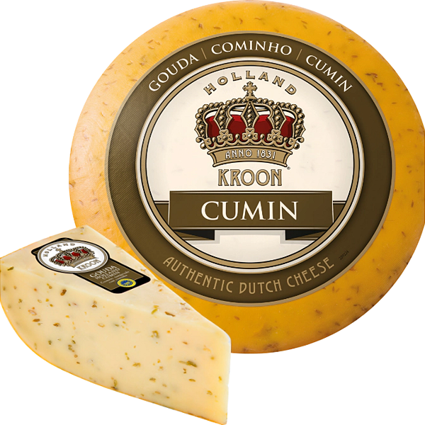 Queijo Gouda Holandês Cominho - KROON