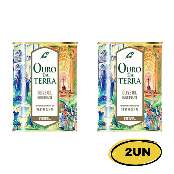 Azeite De Oliva Português Tipo Único Ouro Da Terra Lata 500m