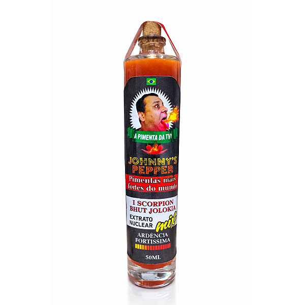 Molho Mix Scorpin eJolokia Johnny`s Pepper  Extra Forte 50ml