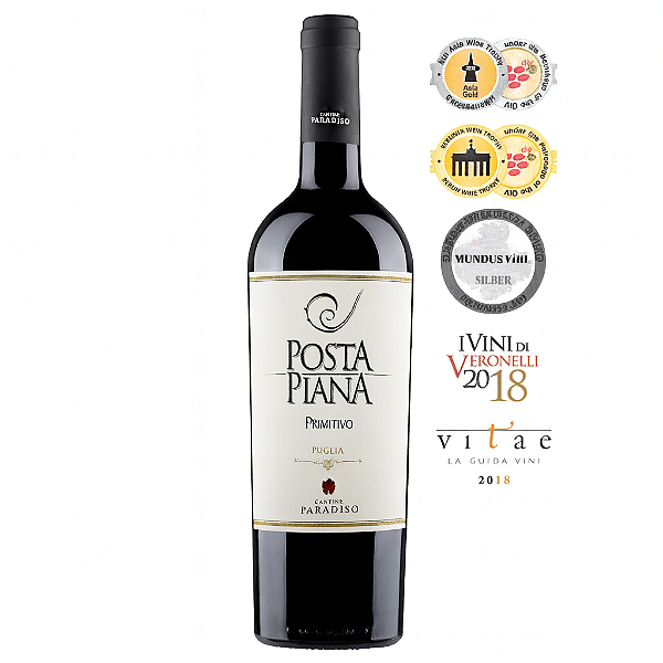 Vinho Tinto Posta Piana 750ml - PRIMITIVO