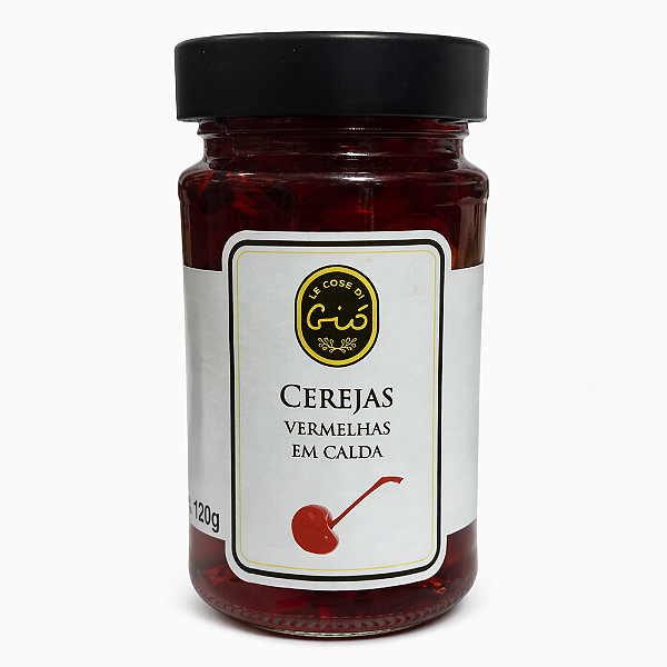 Cerejas Vermelhas em Calda Le Cose Di Giò 120g