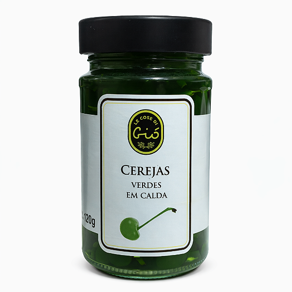 Cerejas Verdes em Calda Le Cose Di Giò 120g