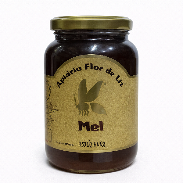 Mel Silvestre Apiário Flor De Liz 800g