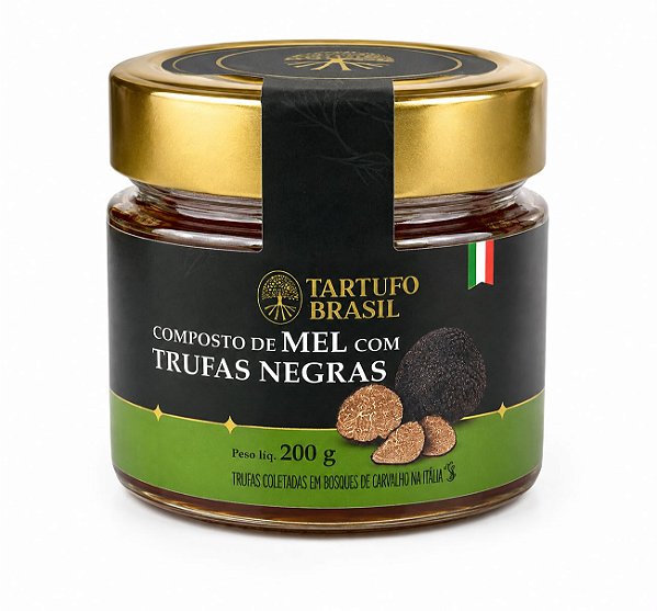 Mel Com Trufas Negras 200g - Tarturfo Brasil
