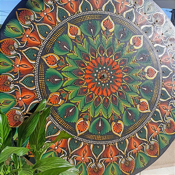 Mandala de 90cm Daianedallas