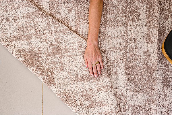 Tapete Falésia Bege e Cru