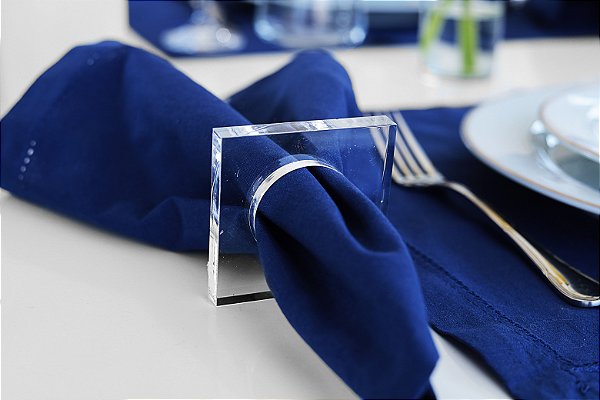 Porta Guardanapo Acrílico - 2 unidades