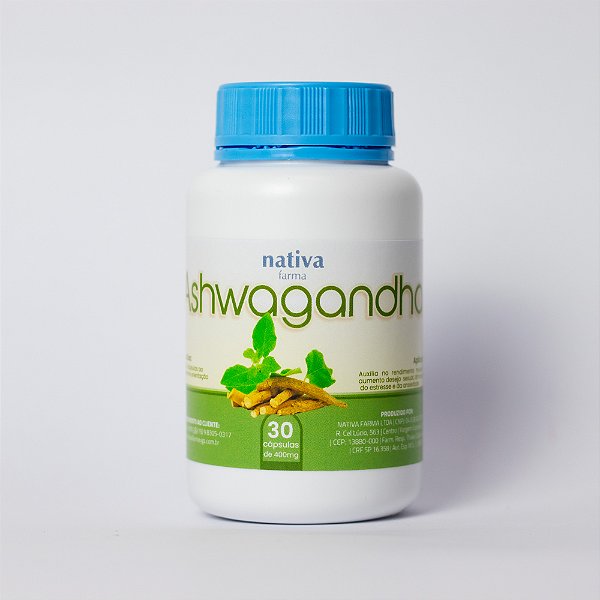 Ashwgandha 400mg Nativa Farma