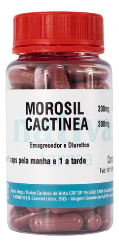 Morosil 300mg + Cactin 300mg Nativa Farma
