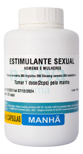 Estimulante Sexual e Enegético Nativa Farma
