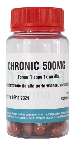 Chronic 500mg Nativa Farma