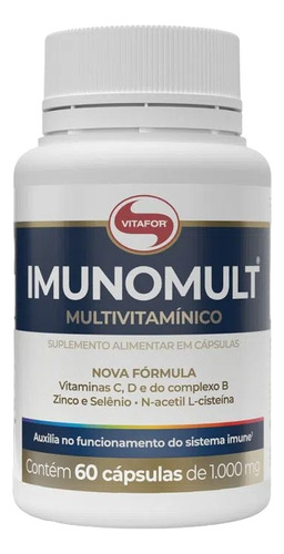 Multivitamínico Imunomult 1000mg Vitafor