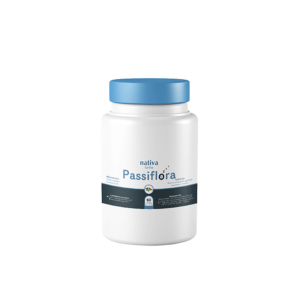 Passiflora 300MG Nativa Farma 60 Cápsulas