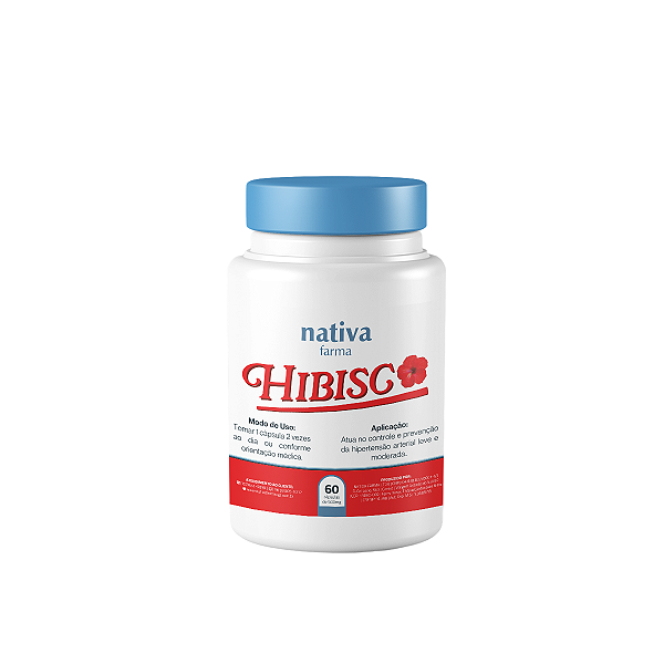 Hibisco 500MG Nativa Farma