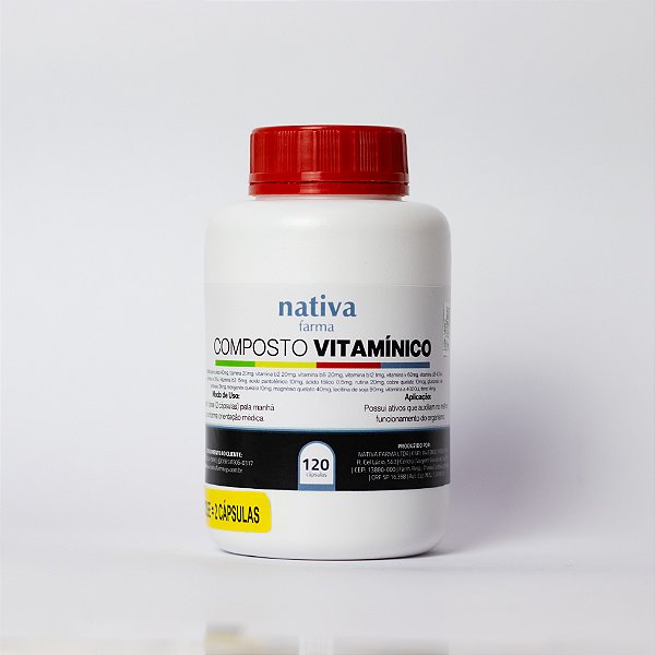 Composto Vitamínico Nativa Farma