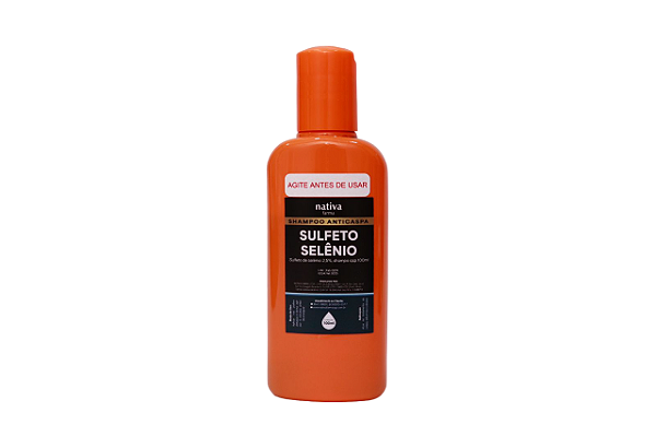 Shampoo Sulfeto de Selênio 2,5% Nativa Farma 100ML