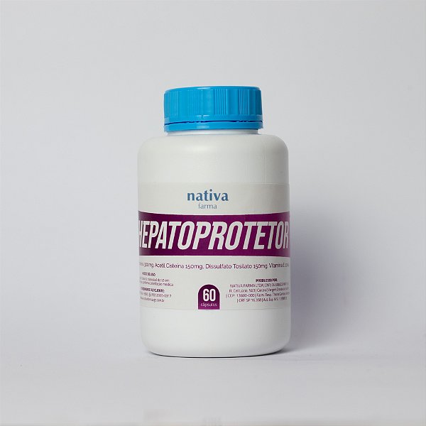 Hepatoprotetor Nativa Farma 60 Cápsulas