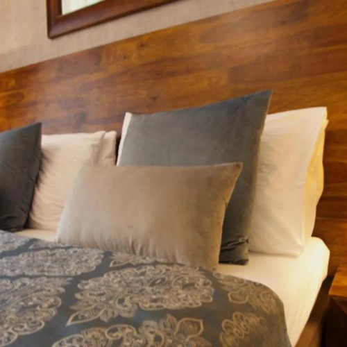 Cabeceira Para Cama Casal Em Peroba De Demolição 160cm Natural