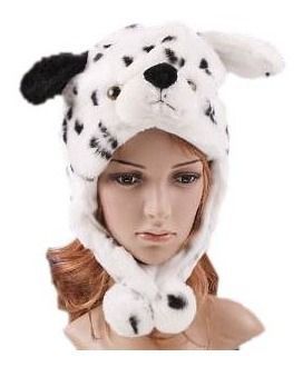 Touca Dálmata - Gorro Bicho De Pelúcia