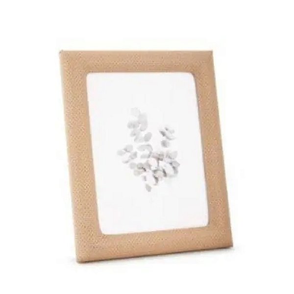 Porta Retrato Nude Claro Em Mdf Revestido Em Pu 10X15 - Mart