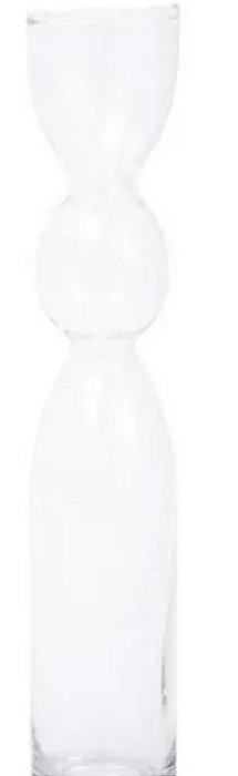 Vaso Em Vidro Transparente G Altura 36cm - Mart