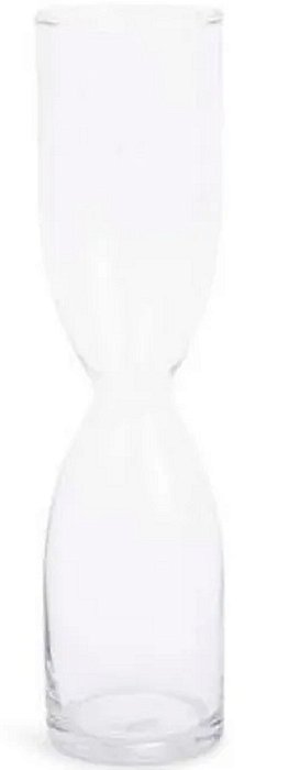 Vaso Em Vidro Transparente M  Altura 30,5cm - Mart