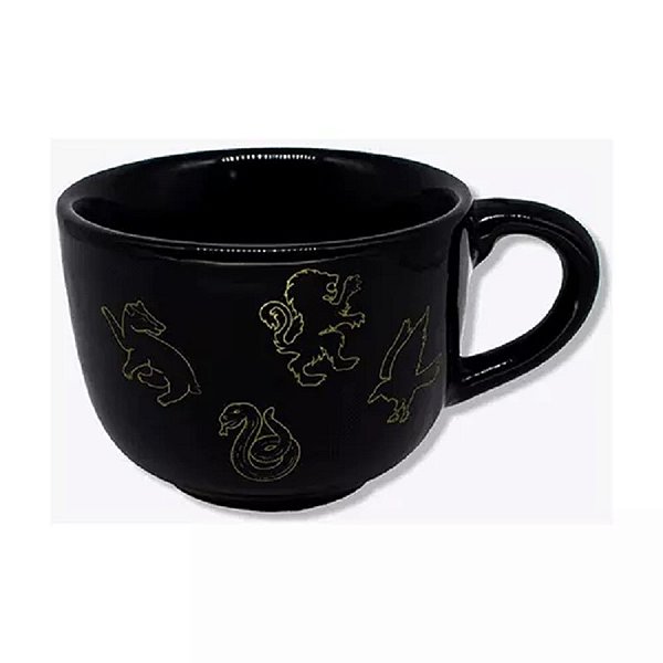 Caneca Sopa 500ml Harry Potter Hogwarts - Zona Criativa