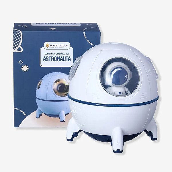 Luminaria Umidificador Astronauta - Zona Criativa