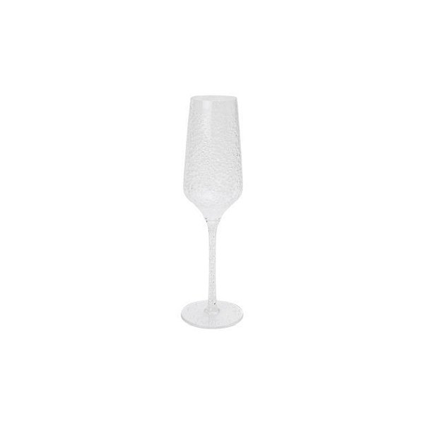 Taça De Champanhe Em Acrílico Com Bolhas - Entrecasa