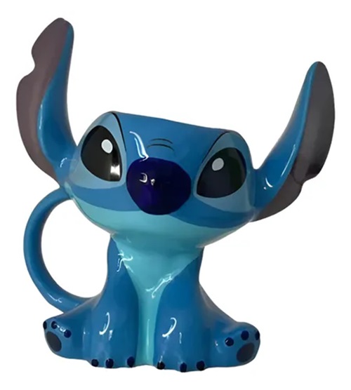 Ornamento Decorativo Stitch Sentado - Zonacriativa