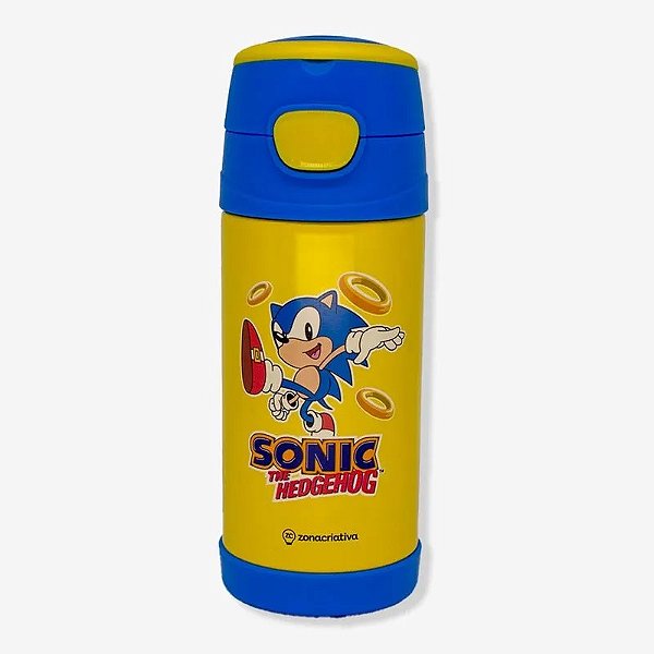 Garrafa Top Handle Infantil 350 ML Sonic- Zonacriativa