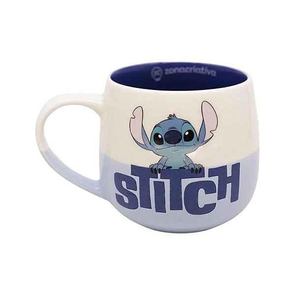 Caneca Maggie 400ML Stitch Piscadinha – Zonacriativa