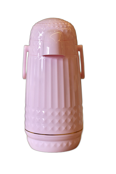 Garrafa Térmica Valentina Rosa 1L - Elegância E Eficiência