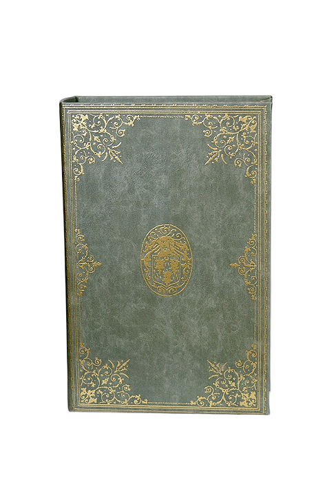 Caixa Livro De Natal Verde - 27cm - Tokdacasa