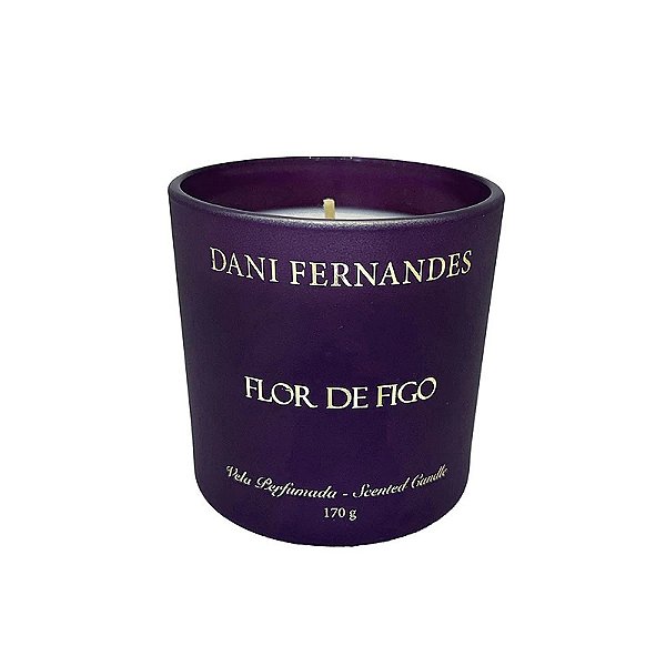 Vela Perfumada Aroma Flor de Figo - 170g - Dani Fernandes