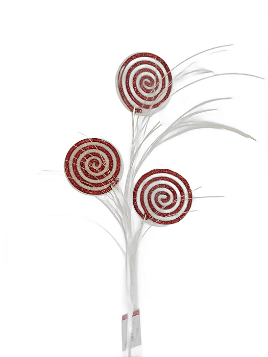 Galho Natalino - 78cm - Tokdacasa