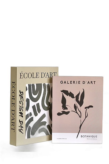 Jogo Livro Decorativo com 2 Unidades – Galerie D Art – Tuut