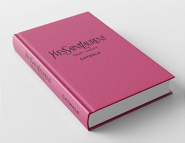 Livro Caixa Yves Saint Laurent G (29,5x22x4cm)