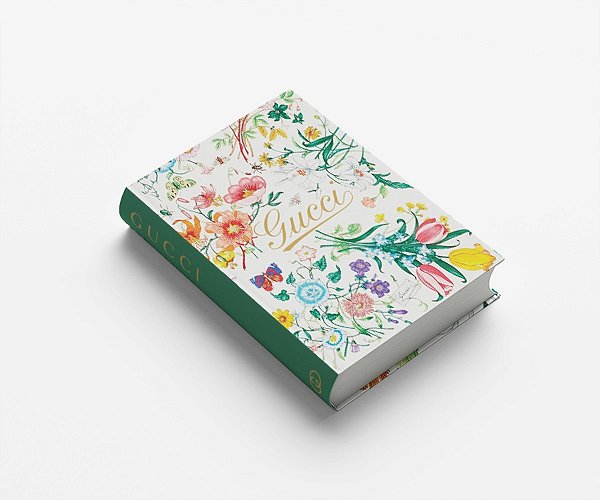 Livro Caixa Gucci Floral M (25x17x4cm)