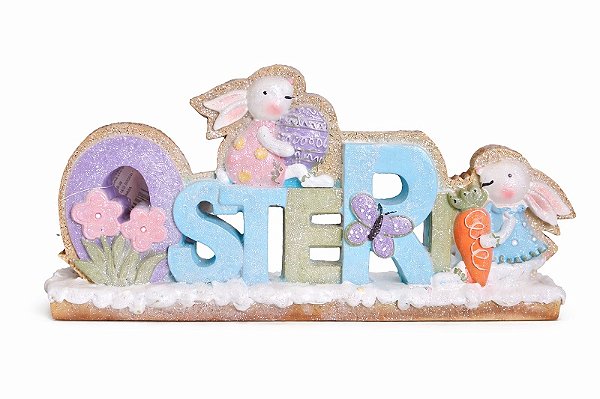 Adorno Em Resina Colorido Oster - 33cm - C/1 UN - Tokdacasa