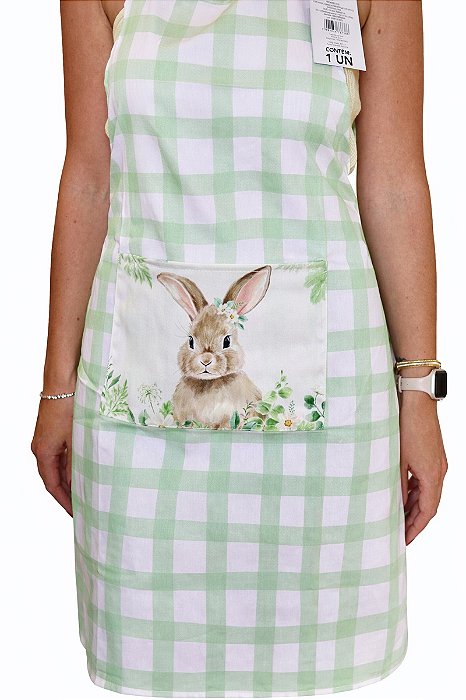 Avental Verde - 81cm - 1 UN - Tokdacasa