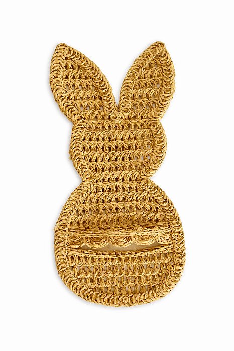 Porta Talher Coelho - 2 Pcs Brazil Festive - Copa e Cia