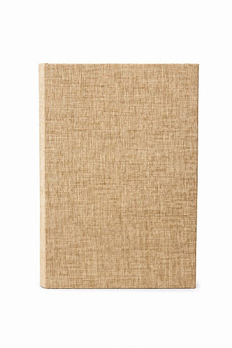 Livro Caixa Em MDF E Veludo - Nude - Tam G - Mart