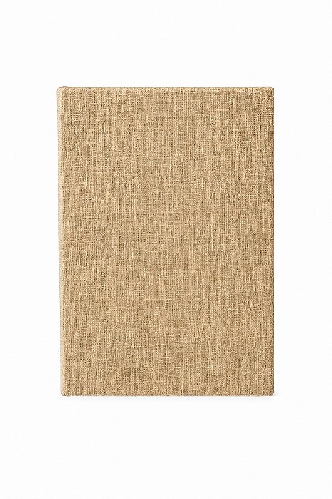 Livro Caixa Em MDF E Veludo - Nude - Tam P - Mart