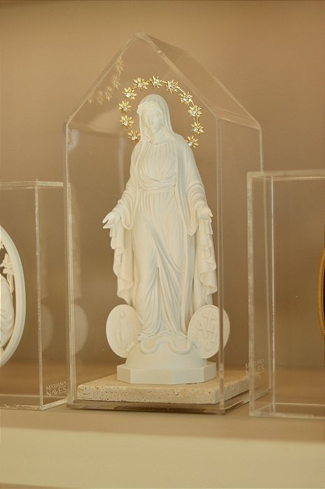 Cúpula Medalha Milagrosa - Branco