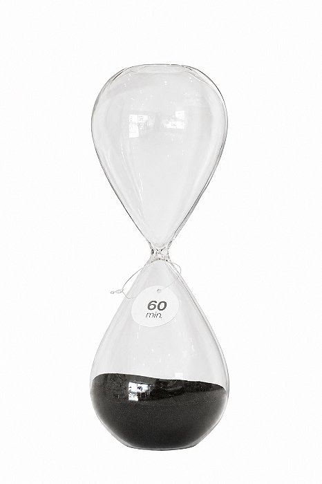 Ampulheta Em Vidro 60 Minutos - Mart